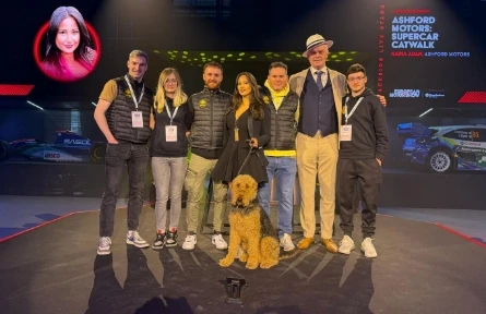 The team at Ashford Motors at the European Motor Show